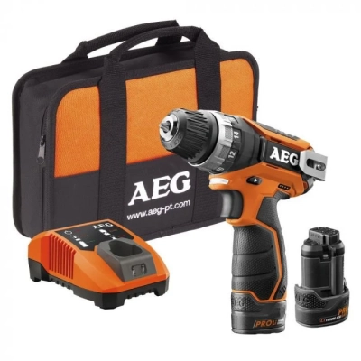 AEG BS 12 C2 LI-202 B AKÜLÜ MATKAP (2X12 V 2.0 Ah)