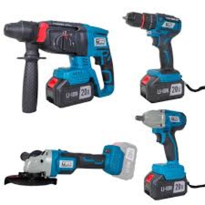 CAT1380 - KÖMÜRSÜZ AKÜLÜ SET: DARBELİ VİDALAMA / KIRICI-DELİCİ / AVUÇ TAŞLAMA / SOMUN SIKMA 20V Lİ-İON