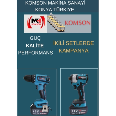 KOMSON TW18B AKÜLÜ VİDALAMA